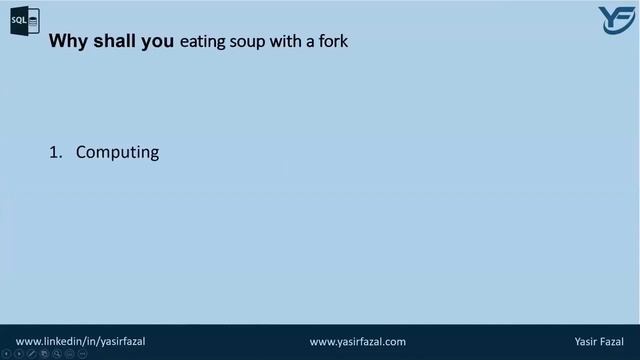 Introduction to T SQL in MS SQL Server | Eating the Soup with fork in term of Transact SQL Part 22 смотреть онлайн