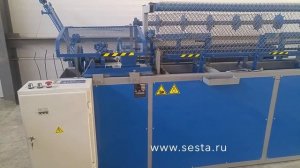 Новая модель станка для производства сетки рабицы ВСА 015