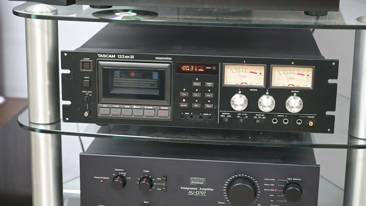 Cassette Deck Tascam 122 Mk III Студия VintageAudio