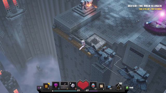 MINECRAFT - DUNGEONS ( FINAL BOSS ) ARCH-ILLAGER HEART OF ENDER ( CHEESE GLITCH ) EASY WIN EXPLOIT смотреть онлайн