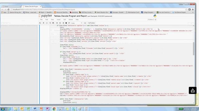 Python Script to Decode Tableau Files смотреть онлайн