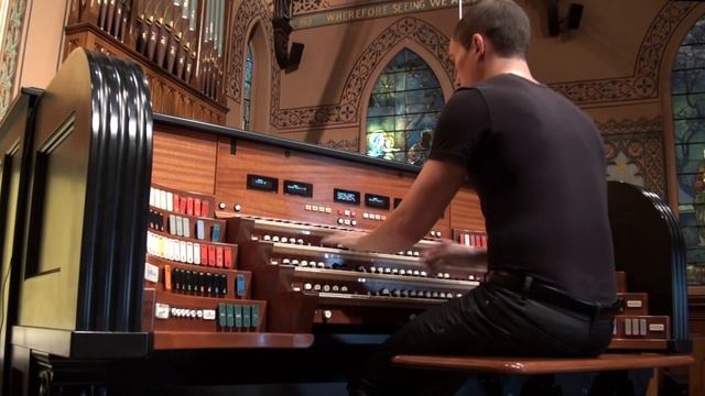 Cameron Carpenter Demonstrates M&O Opus 4 - Pt. 7 (Swell) смотреть онлайн