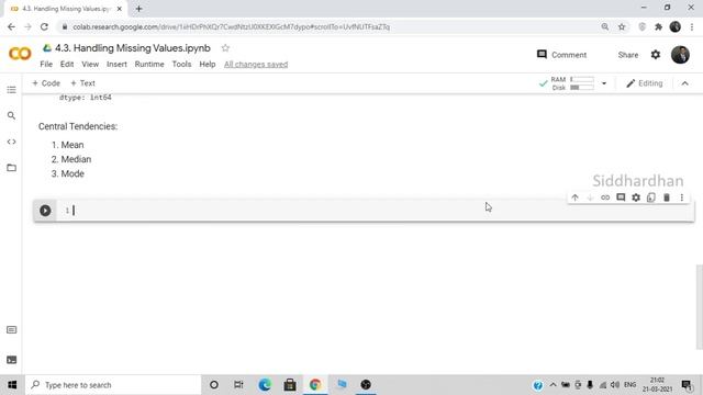 4.3. Handling Missing Values in Machine Learning | Imputation | Dropping смотреть онлайн