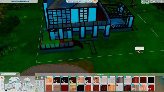 Sims 4 : Modern house строительство (часть1) смотреть онлайн
