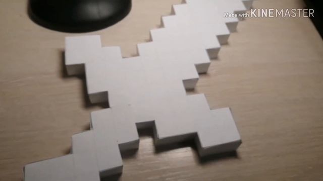 Бумажный minecraft: Большой Меч| MINECRAFT ИЗ БУМАГИ| смотреть онлайн