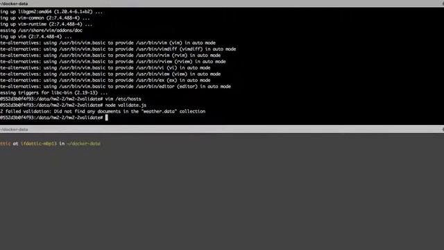 MongoDB University Course Manual Validation смотреть онлайн