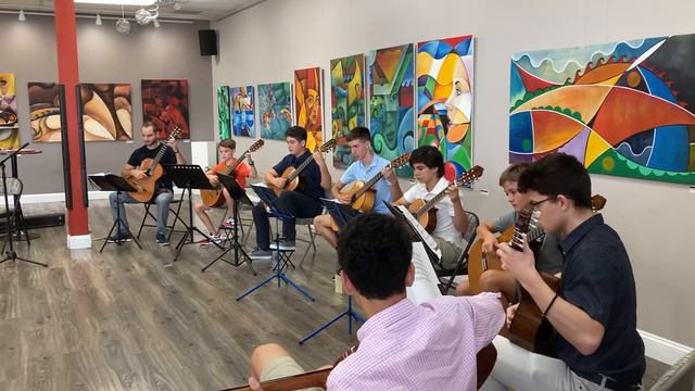 Bella Ciao (Guitar Ensemble Cover) смотреть онлайн