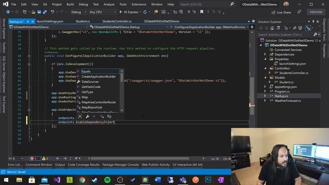 Integrating OData w/ ASP.NET 5.0 API смотреть онлайн