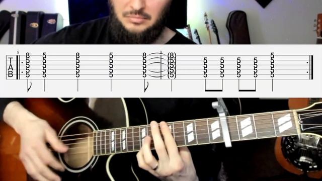 John Lee Hooker (Boogie Chillen) guitar lesson... смотреть онлайн