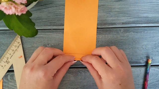 ✂️ Как сделать тыкву из бумаги, очень просто. смотреть онлайн