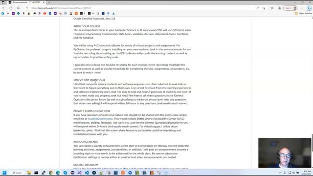 IT 140 Course Introduction смотреть онлайн
