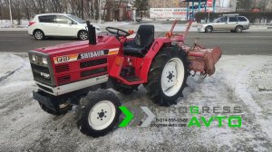 Японский трактор Shibaura P21F  с автогоризонтом и плавающим режимом фрезы 4WD вом 3 цилиндра