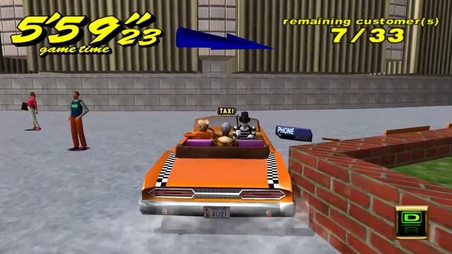 Crazy Taxi 2 + Beats ? (Hitmaker / Sega - Dreamcast - 2001)