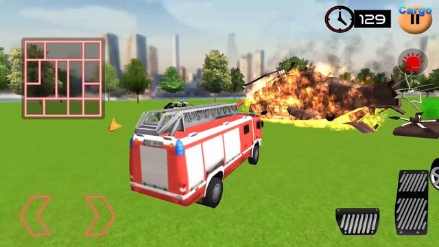 American Firefighter Hero 911 Rescue Simulation - Android Gameplay смотреть онлайн