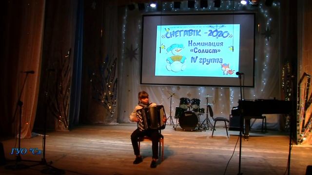 "Снегавік-2020" И.С.Бах. Двухголосная инвенция d-moll Грицкевич Анна, Слуцкая ДШИ смотреть онлайн