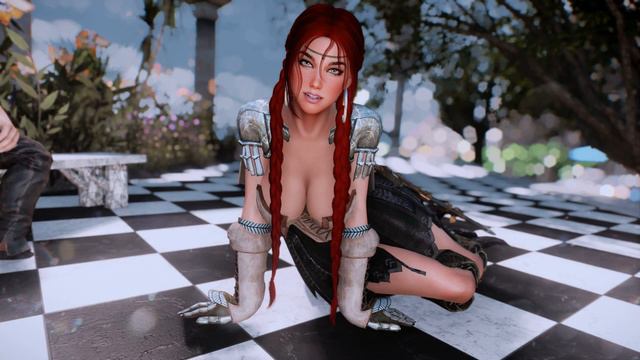 Skyrim [Myst] Angelic Warmaiden SMP CBBE 3BA / BHUNP LE/SE