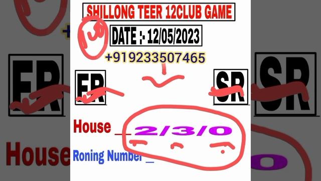 #FR-37 #SR-65. Shillong Teer common number House line смотреть онлайн