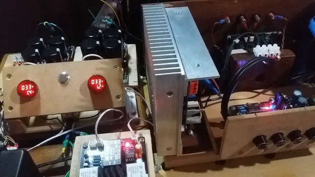AP11 Little com um trafo, duas fontes AP11e Aiyima Preamp Tone Board OPA2134 смотреть онлайн