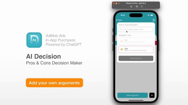 AI Decision - SwiftUI ChatGPT Source Code - Unlock the Power of Decision-Making | Full Xcode Projec смотреть онлайн