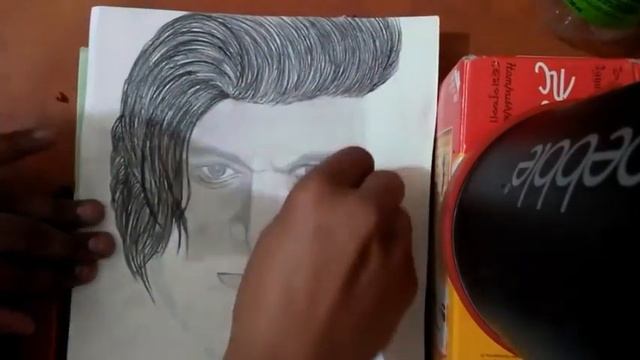 Making Rocky | K.G.F | Art Cafe 2007 | Pencil Sketch ¦ смотреть онлайн