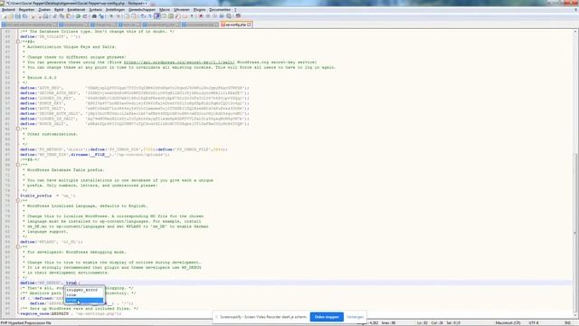 Debug activeren in WordPress смотреть онлайн