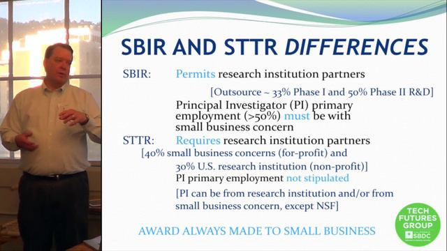 Small Business Innovation and Research (SBIR) Funding Opportunities | Charles Eason смотреть онлайн