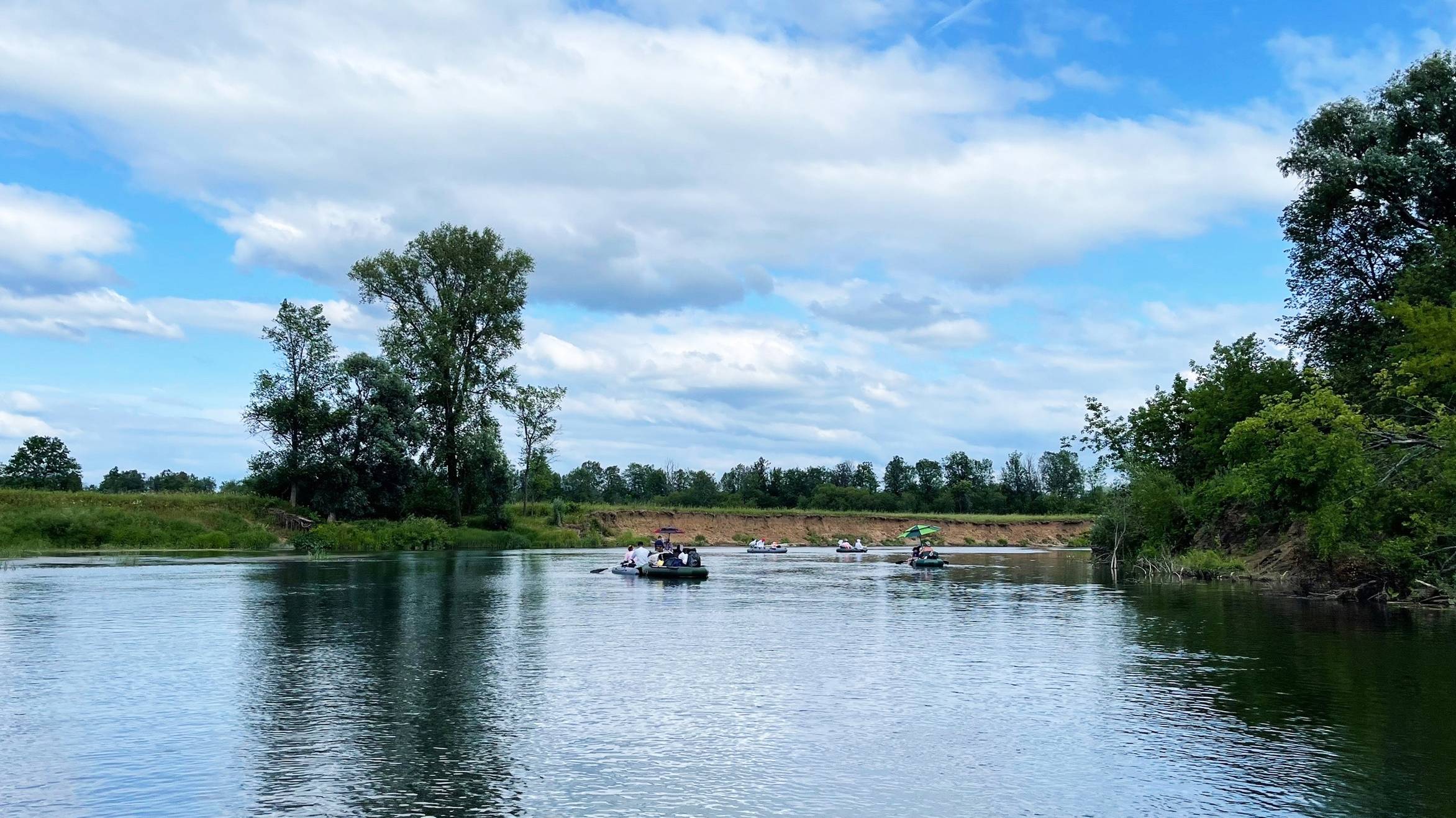 Семейный сплав по реке Сим