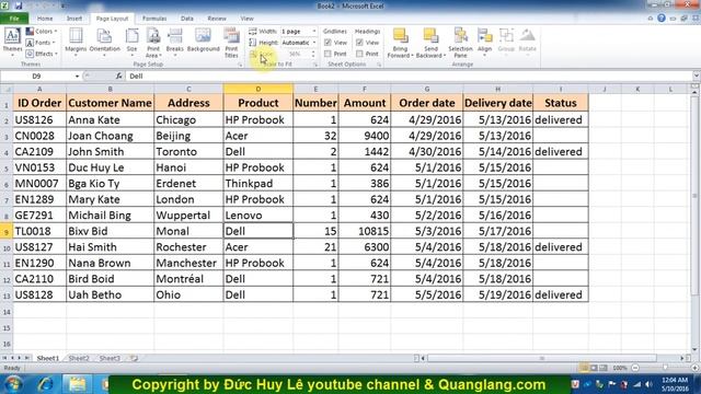 Scale to Fit Excel Spreadsheet to Print One Page смотреть онлайн