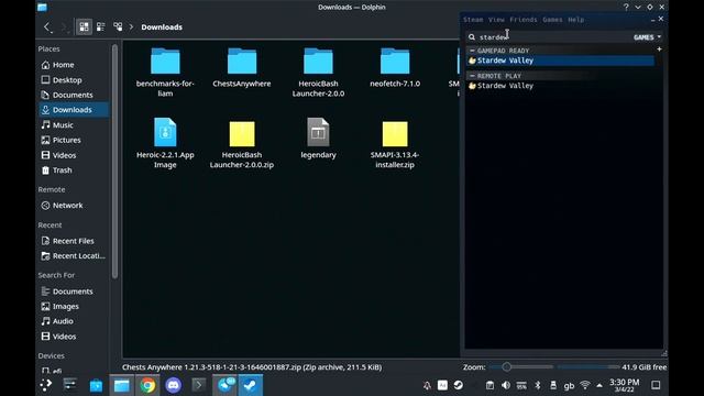 Stardew Valley mod launcher Guide on Steam Deck (read description - old) смотреть онлайн