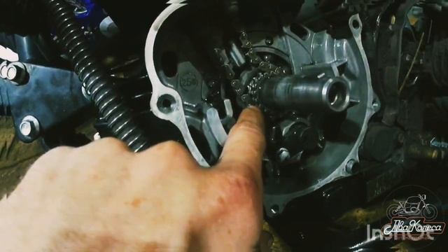 Замена цепи ГРМ на RACER RC300-GY8X смотреть онлайн