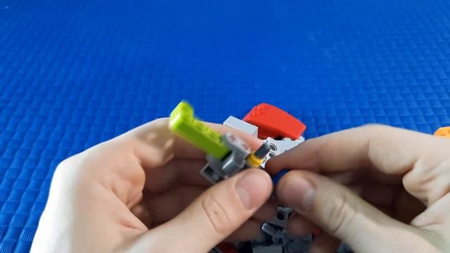 Как сделать маленький резинкострел из LEGO! смотреть онлайн