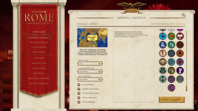 ROME TOTAL WAR’S (2nd) LARGEST MAP (630+ REGIONS) JUST GOT BETTER! - Imperatoris Mundi Expanded смотреть онлайн