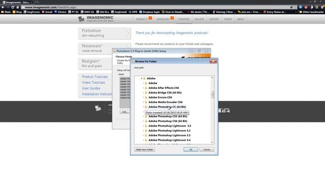 Installing the plugins in Photoshop CC (Windows 7 64 bit) смотреть онлайн