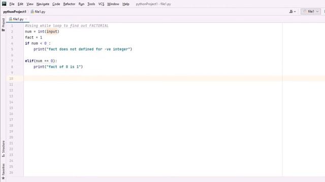 Find out factorial using WHILE LOOP || PYTHON ||NoiceYa смотреть онлайн