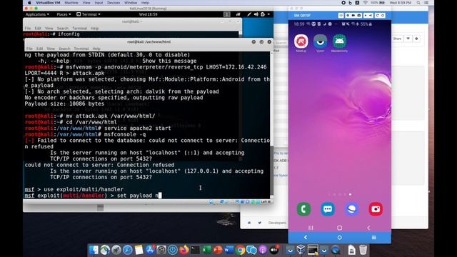 Access Android with Msfvenom (Cybersecurity) смотреть онлайн
