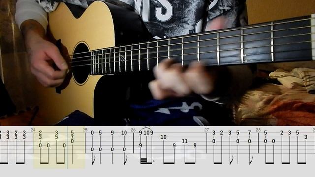 Stardew Valley OST Guitar tab - Spring (It's a Big World Outside) смотреть онлайн