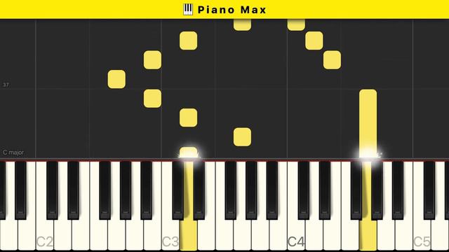 Le Cafe Des 3 Colombes — Joe Dassin | Piano Tutorial смотреть онлайн
