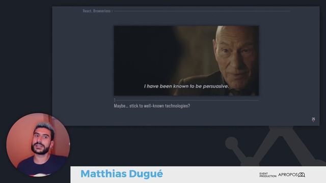 Bless You My Dev | Matthias Dugué | reactjsday 2020 смотреть онлайн