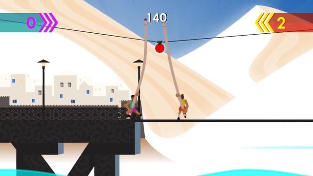 SportsFriends Gameplay Part 2 - Super Pole Riders (PS4) смотреть онлайн