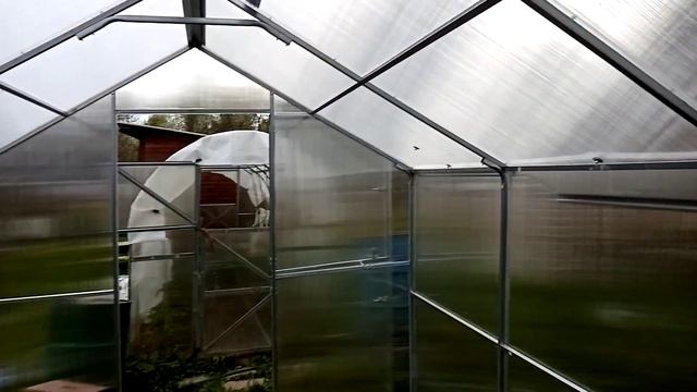 Теплица со съемной крышей. 