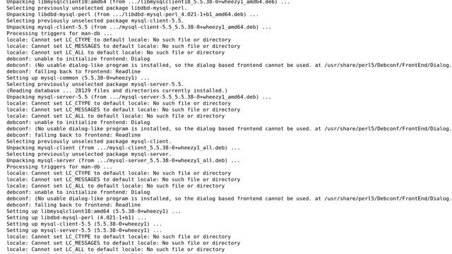Problems installing mysql on debian смотреть онлайн