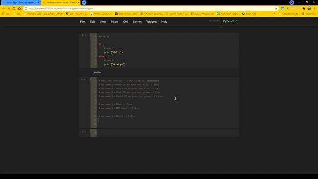 Intro to Python: Part 3 - Conditional Statements смотреть онлайн