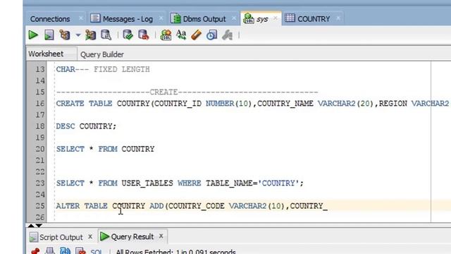 Oracle DDL in Tamil смотреть онлайн