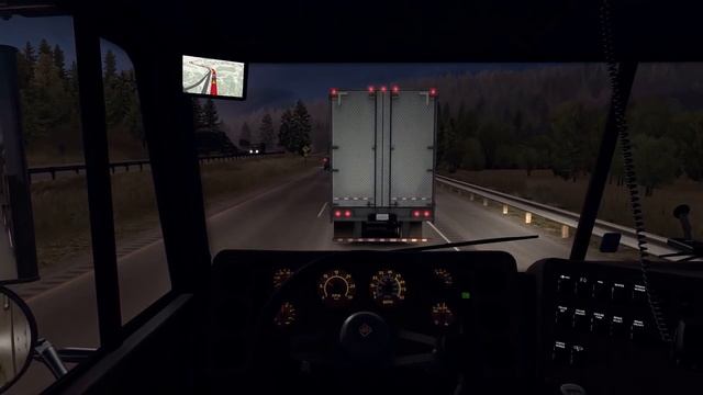 ✅ATS 1.32 - Oregon DLC - International 9800 - Medford to Eugene смотреть онлайн