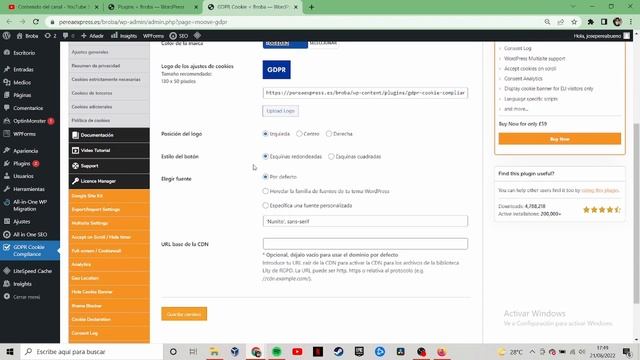 Cómo ACTIVAR POLÍTICA COOKIES en Wordpress смотреть онлайн