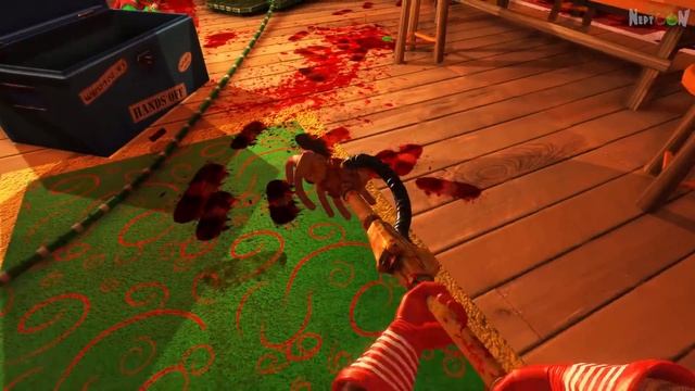 САНТА СВИХНУЛСЯ И ВСЕХ ПОУБИВАЛ! А УБИРАТЬ НАМ! ? Viscera Cleanup Detail: Santa's Rampage смотреть онлайн