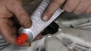 LG стиралка, надёжное крепление сальника.  Вне формата.