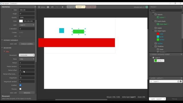 Основа, Интерфейс и Передвижение - Construct 3 #1 смотреть онлайн