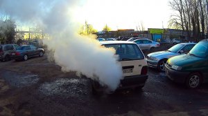 ДЫМОВАЯ ЗАВЕСА НА FIAT, ИДЕАЛЬНЫЙ ДЖЕЙМС БОНД)))