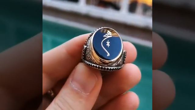 СЕРЕБРЯНОЕ МУЖСКОЕ КОЛЬЦО 925 ПРОБЫ Эксклюзивная печатка ручной работы смотреть онлайн